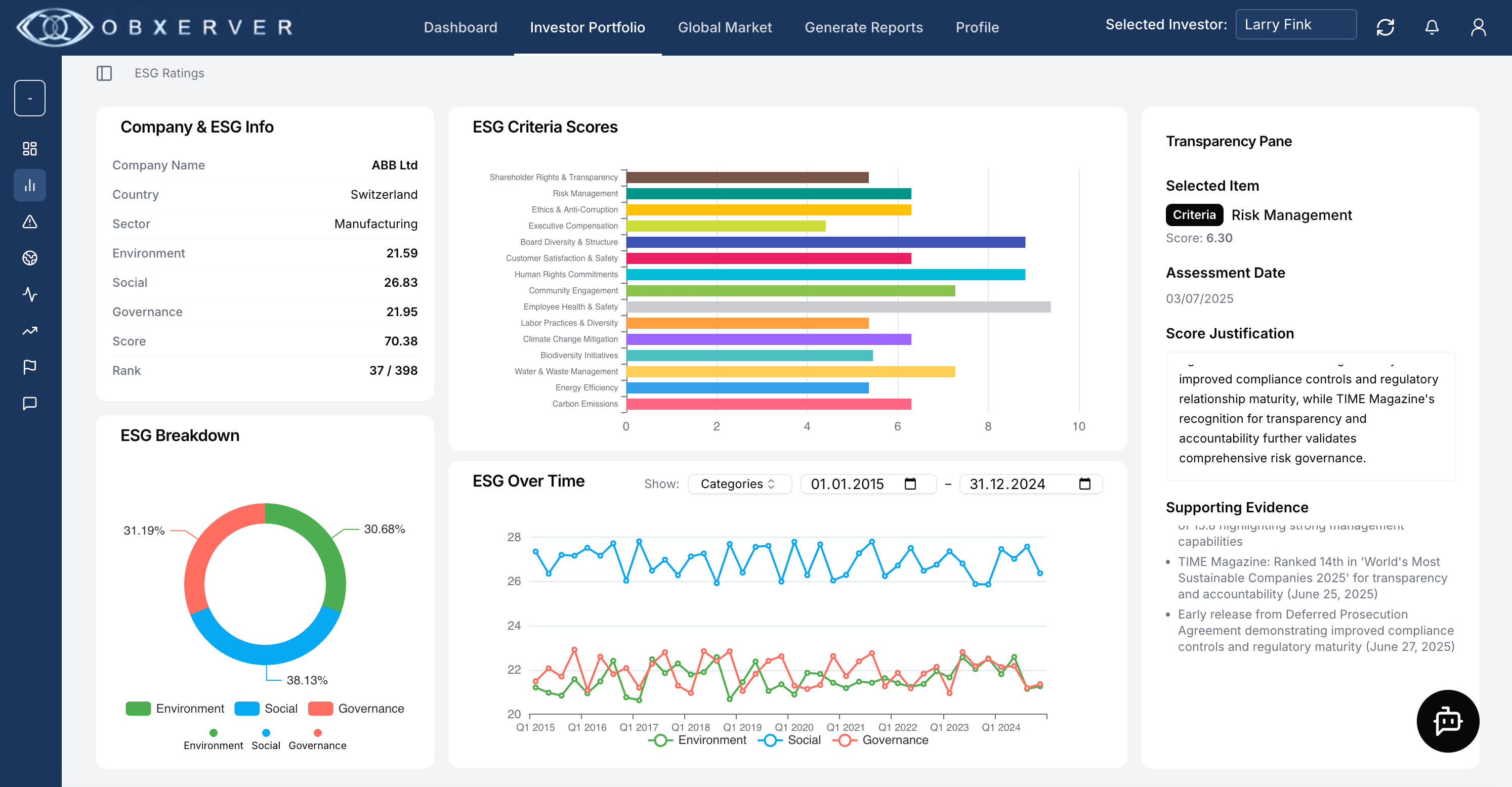 Application screenshot
